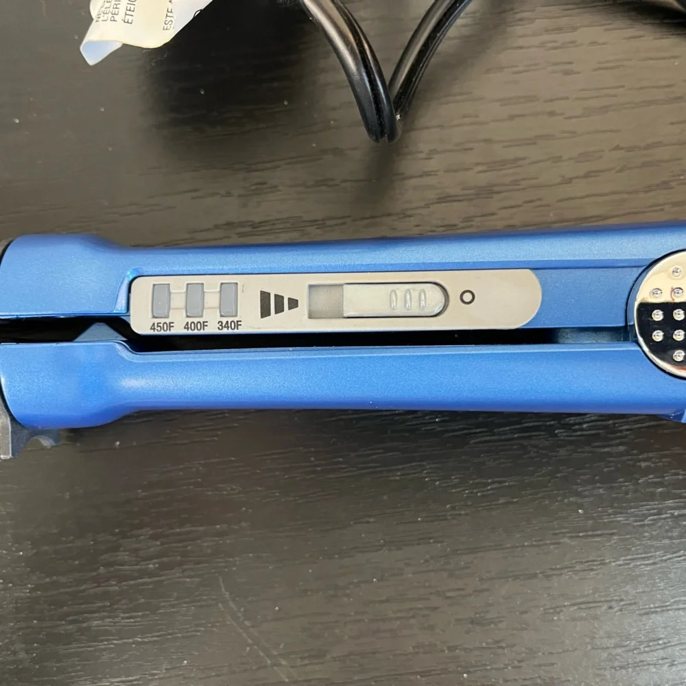 BaBylissPRO Nano Titanium ConiCurl Tapered Curling Iron - Blue/Grey